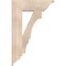 Ekena Millwork Balboa Traditional Smooth Bracket, Douglas Fir, 5 1/2"W x 22"D x 34"H BKT06X22X34BOA01SDF - alternate 3